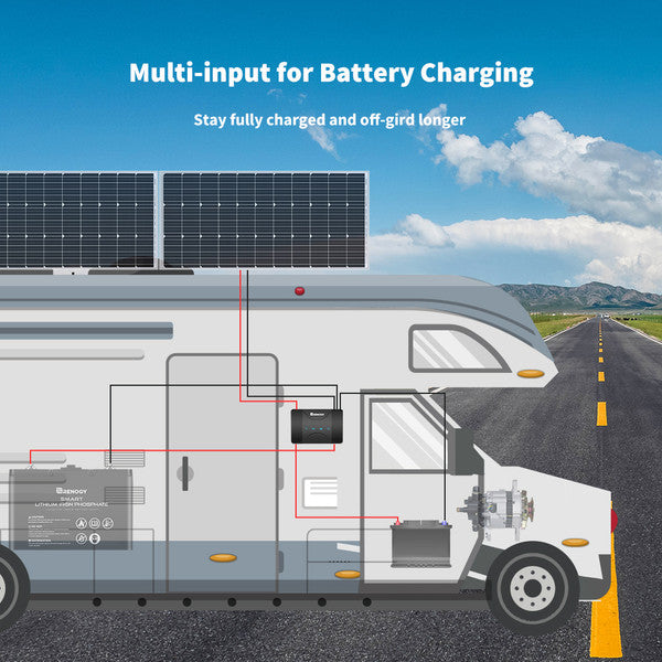 Renogy 12V 50A DC-DC On-Board Battery Charger with MPPT(New Version)