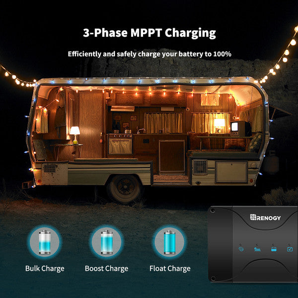 Renogy 12V 50A DC-DC On-Board Battery Charger with MPPT(New Version)