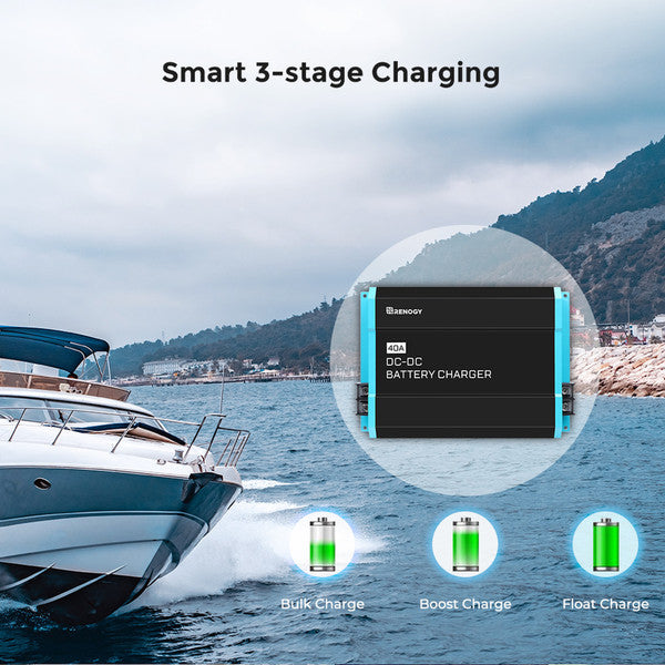 Renogy 12V 40A DC to DC On-Board Battery Charger