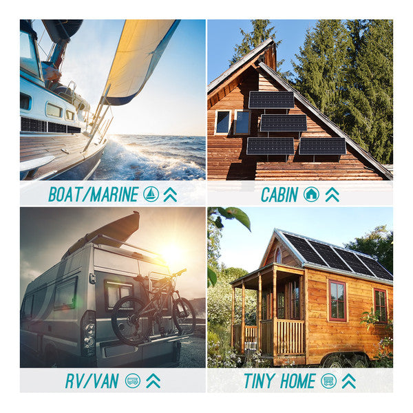 Renogy Renogy 100 Watt 12 Volt Monocrystalline Solar Panel