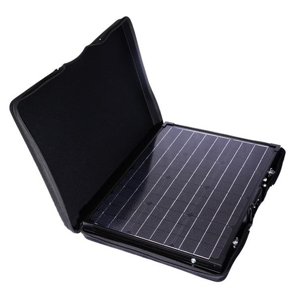 Renogy 100 Watt 12 Volt Monocrystalline Foldable Solar Suitcase w/o Controller