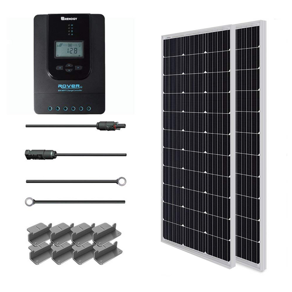 Renogy 200 Watt 12 Volt Solar Starter Kit With 20A MPPT Charge Controller