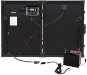 Renogy 100 Watt 12 Volt Monocrystalline Foldable Portable Solar Suitcase with Voyager Waterproof Charge Controller