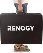 Renogy 100 Watt 12 Volt Monocrystalline Foldable Portable Solar Suitcase with Voyager Waterproof Charge Controller