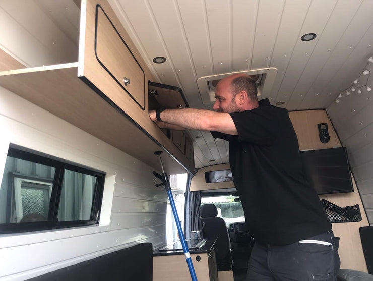 4 Door Wall Storage Unit