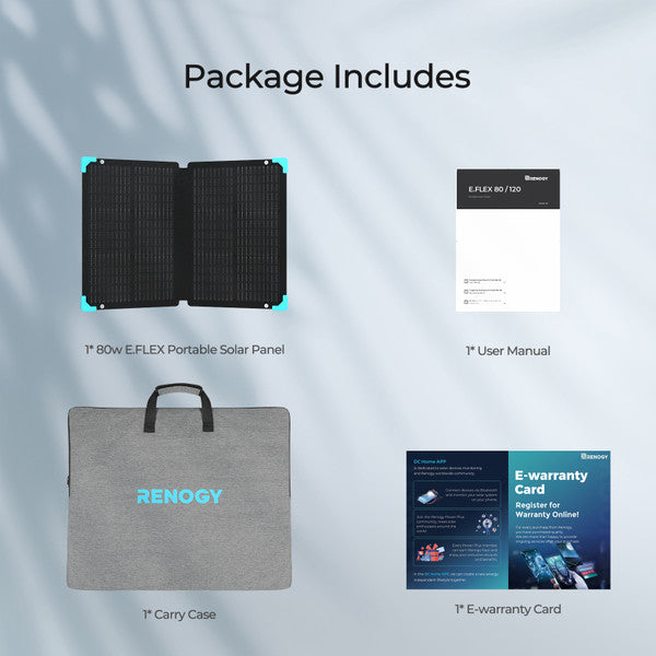 Renogy E.FLEX 80 Portable Solar Panel