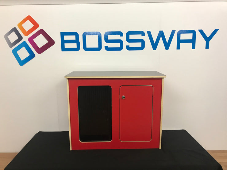 1 Door & 1 Tambour Pod with Single Shelf