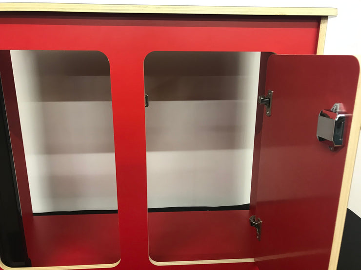 1 Door & 1 Tambour Pod with Single Shelf