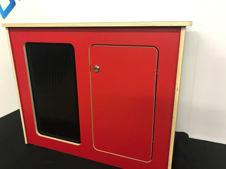 1 Door & 1 Tambour Pod with Single Shelf