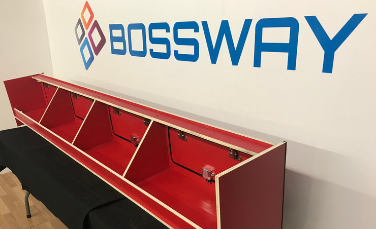 4 Door Wall Storage Unit
