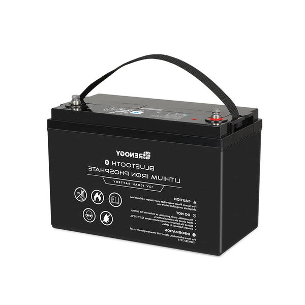 Renogy 12V 100Ah Bluetooth Smart LiFePO4 Battery