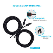 Renogy Wiring and Mounting Kit For Single Solar Panel Setup