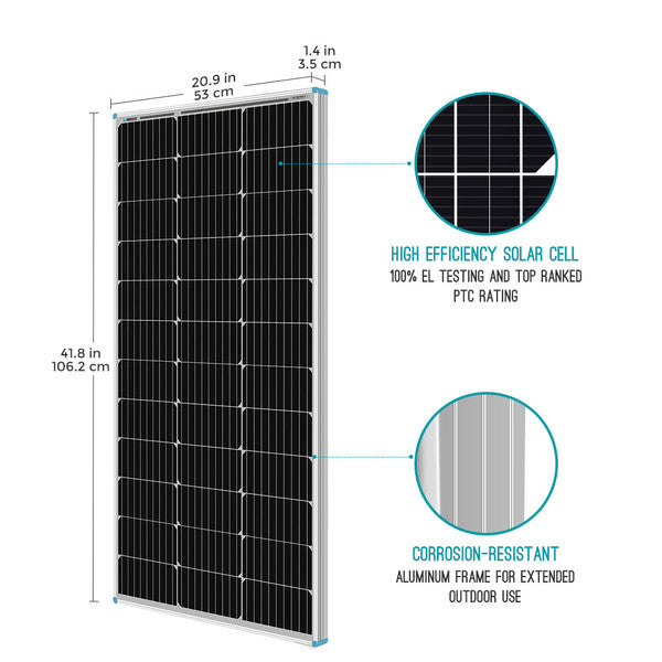 Renogy 200 Watt 12 Volt Solar RV Kit